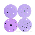 Aluminum Oxide Sanding Disc Purple Ceramic Sandpaper 150mm